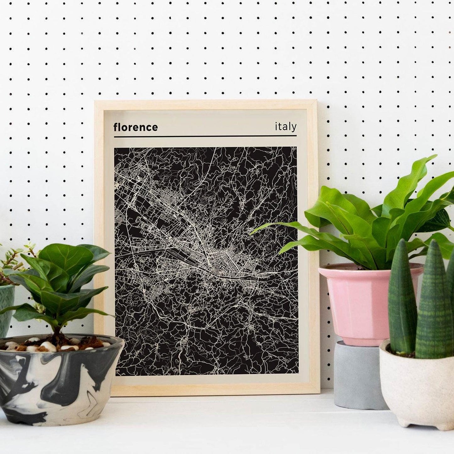 Florence, Italy Map Poster - HypeSheriff Europe