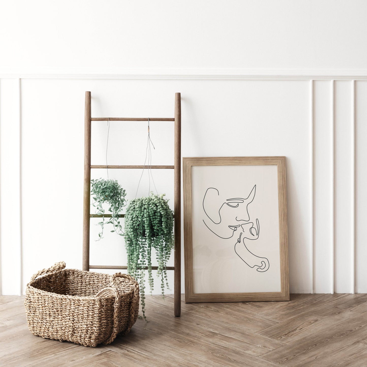 Line Art Couple Print - HypeSheriff Europe