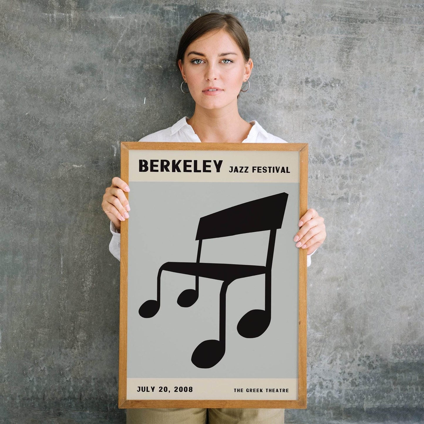 2008 Berkeley Jazz Festival Poster - HypeSheriff Europe
