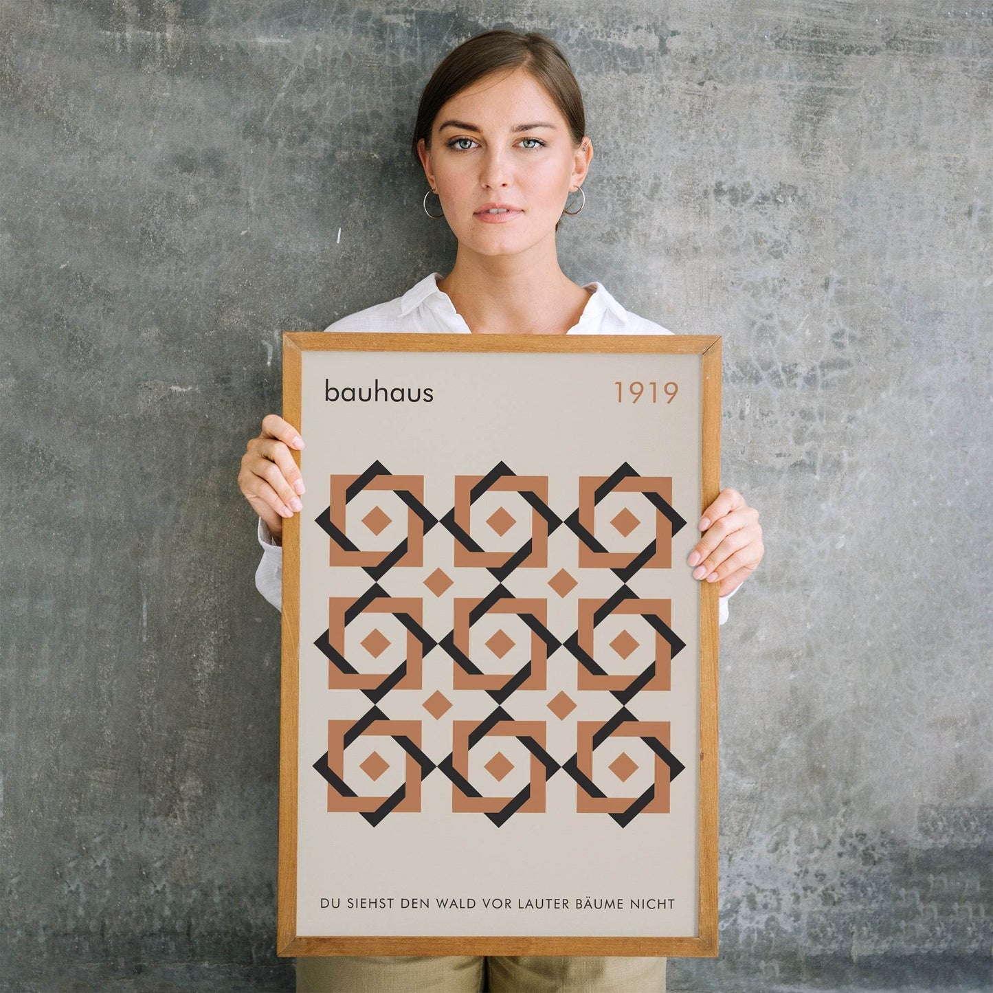 Geometric Bauhaus Vintage Poster - HypeSheriff Europe