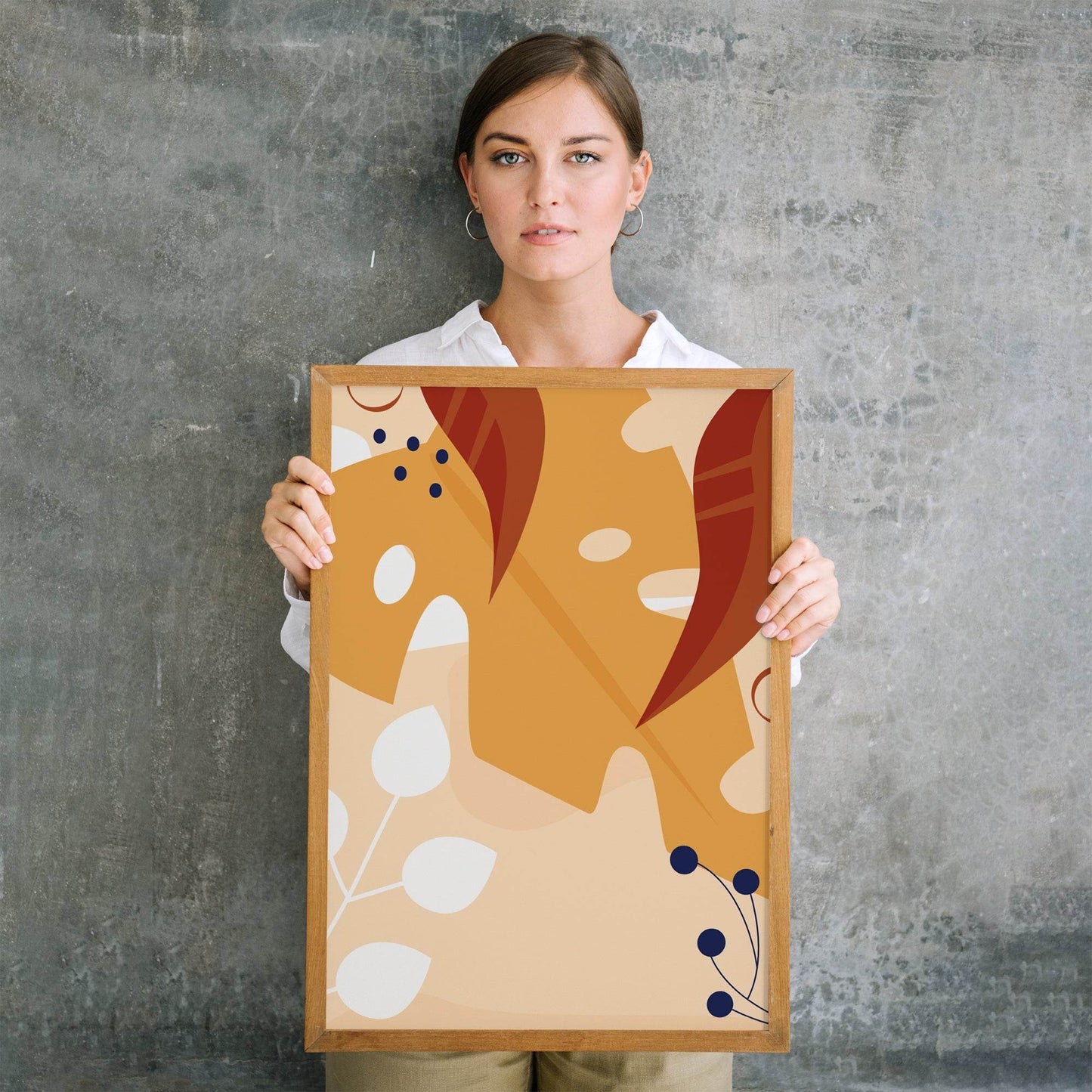 Cozy and Warm Floral Poster - HypeSheriff Europe