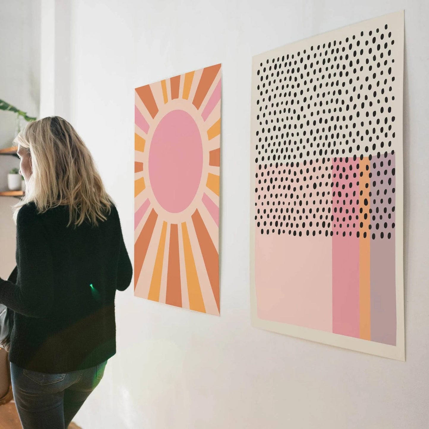 Pastel Abstraction - MidCentury Modern Poster - HypeSheriff Europe