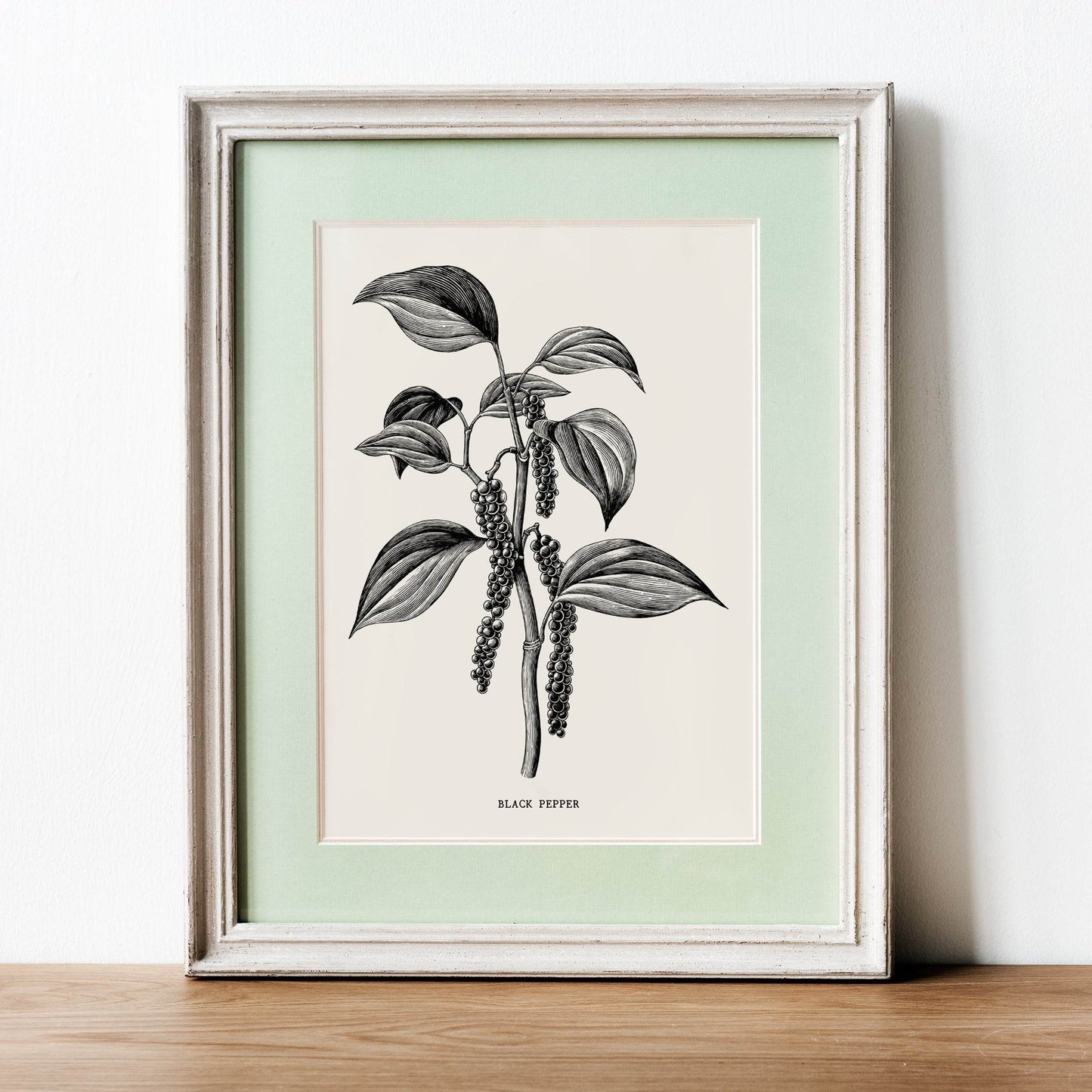 Black Pepper Art Print - HypeSheriff Europe