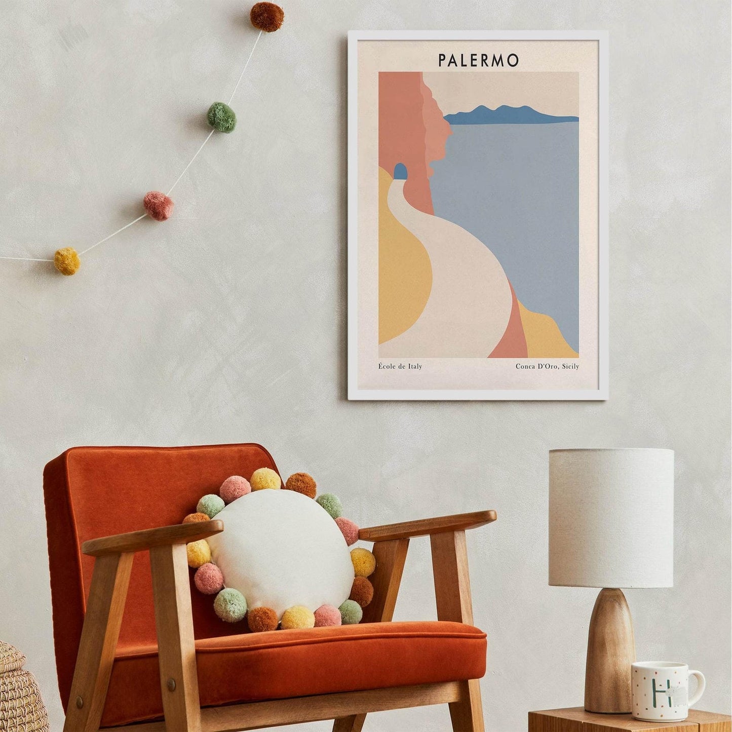 Sicily - Palermo Travel Poster - HypeSheriff Europe