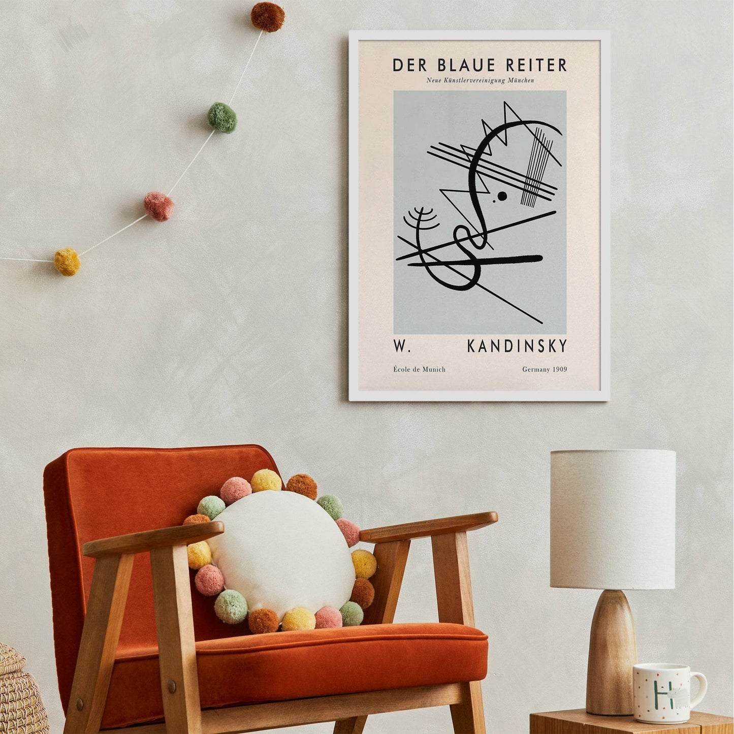 W. Kandinsky Abstract Poster - HypeSheriff Europe