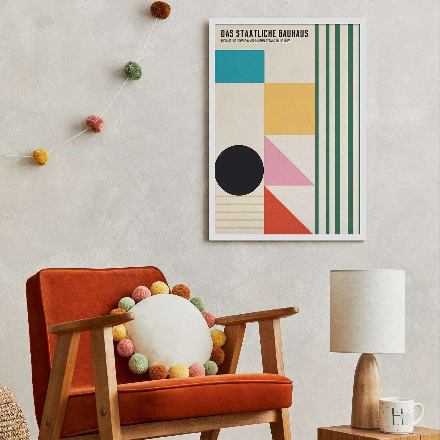 Geometric Bauhaus Poster - Exhibition in Germany - HypeSheriff Europe