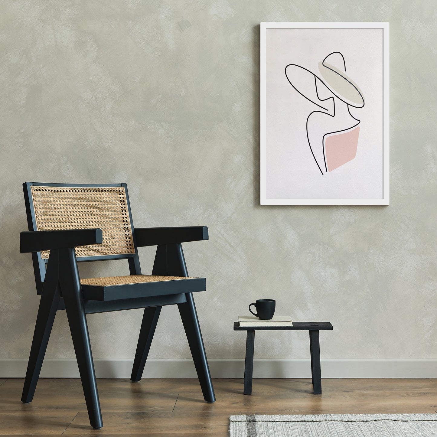 Minimalist Line Art Fashion Poster