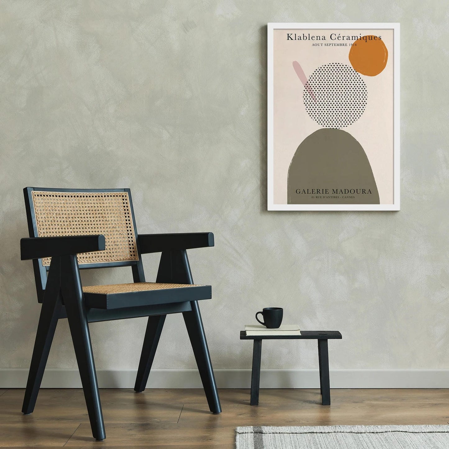 Klablena Ceramiques Retro Poster