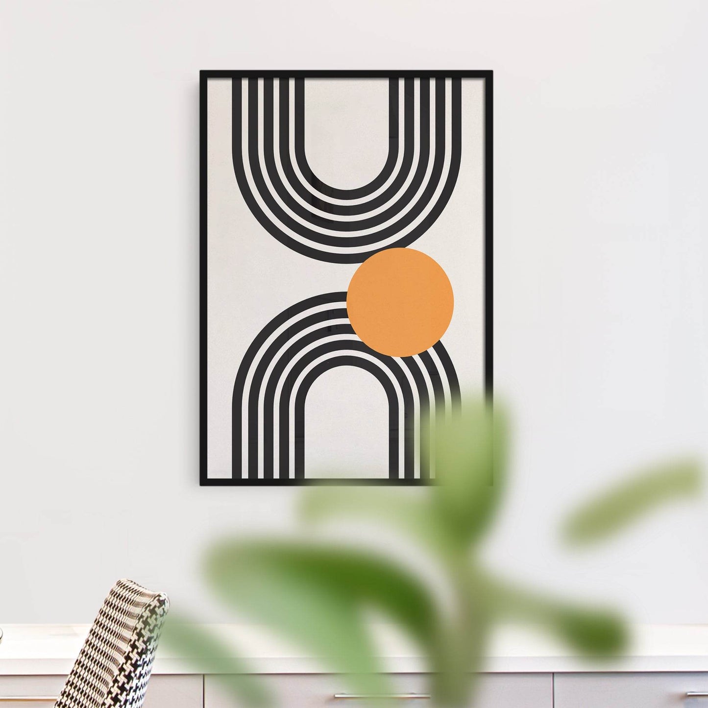 Geometric Arch Print - HypeSheriff Europe