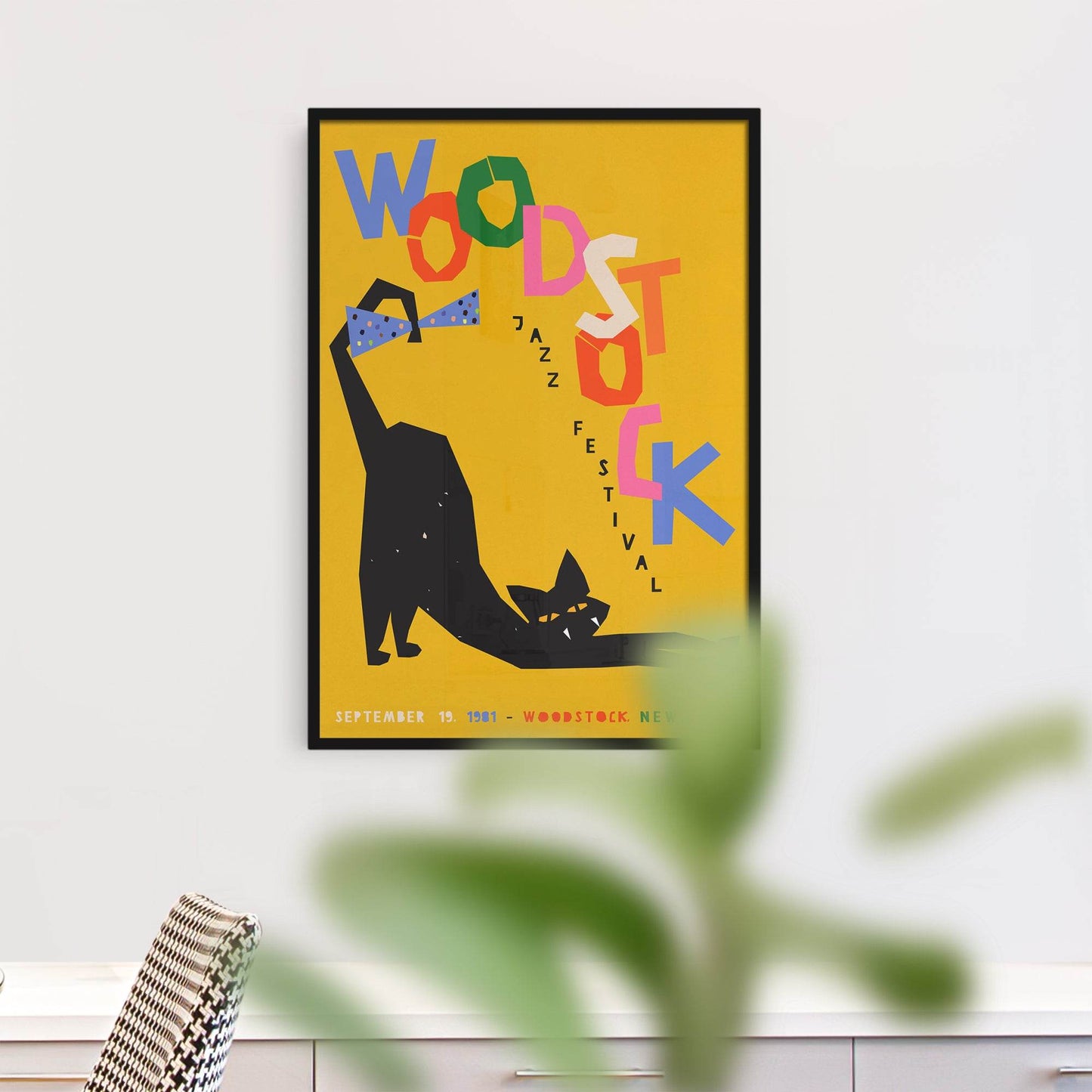 Woodstock Jazz Festival Poster - HypeSheriff Europe