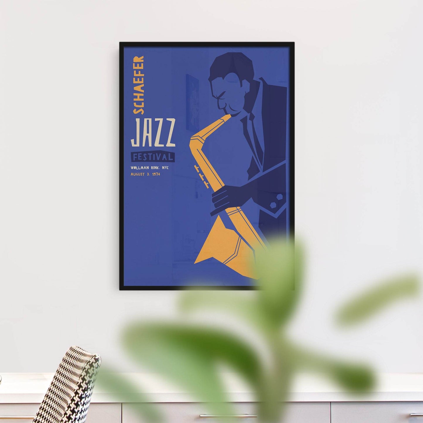 Schaefer Jazz Festival Poster - HypeSheriff Europe