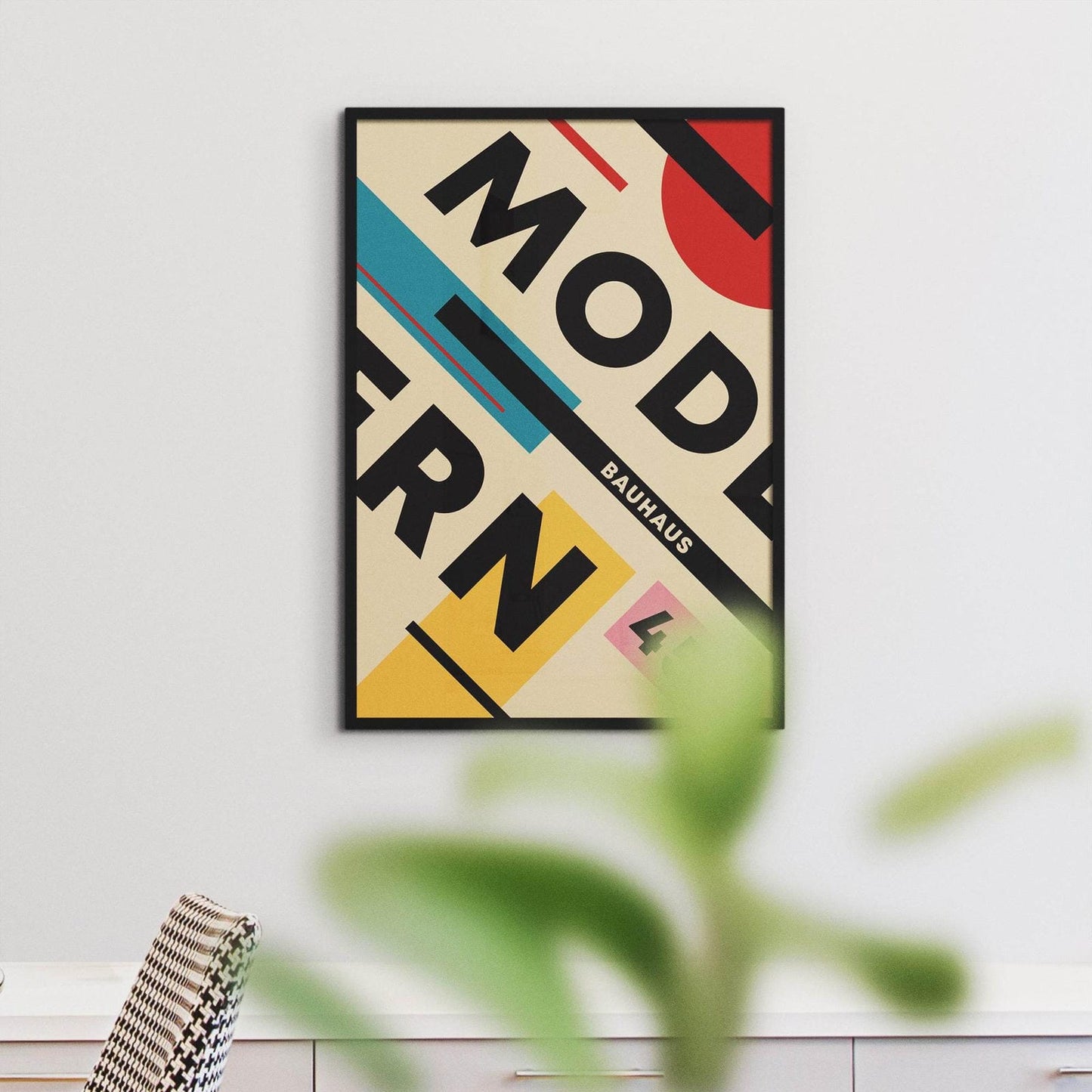 'Modern Bauhaus' Poster - HypeSheriff Europe