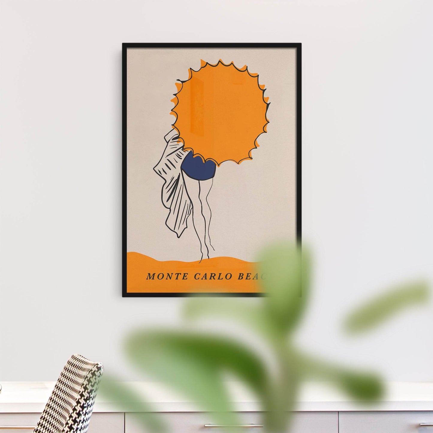 Monte Carlo Beach Vintage Poster - HypeSheriff Europe