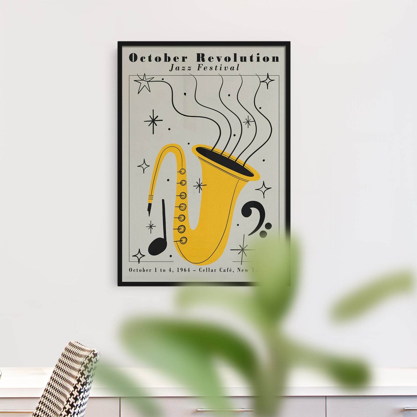 Jazz Festival Retro Poster - HypeSheriff Europe