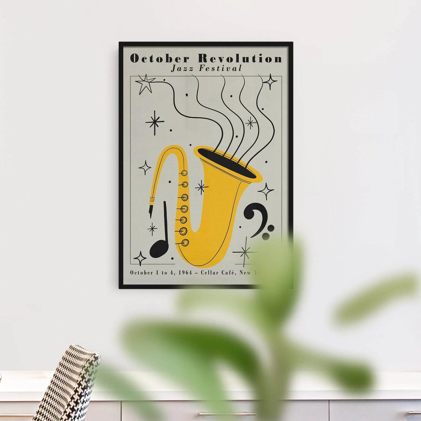 Jazz Festival Retro Poster - HypeSheriff Europe