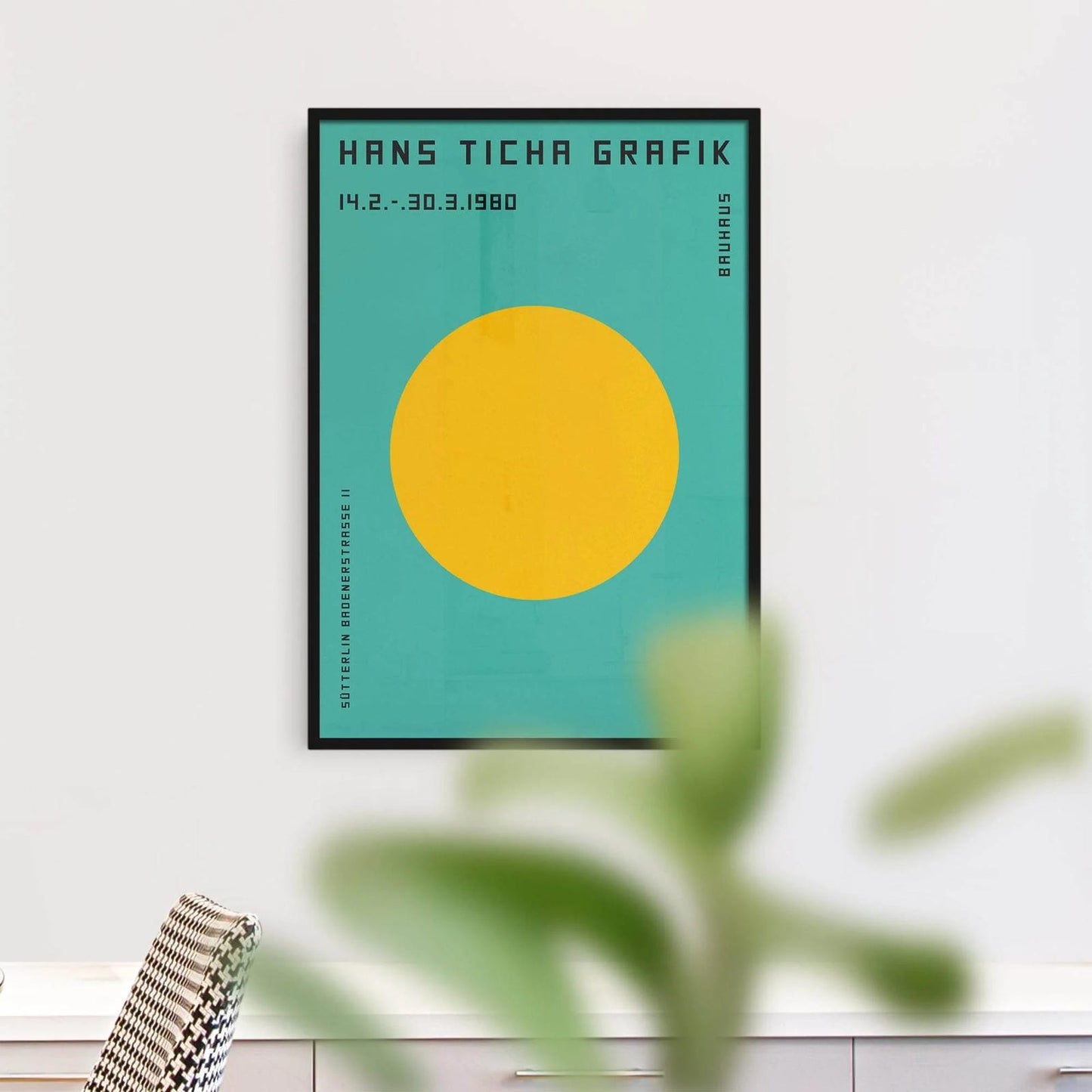 Minimalist Bauhaus Poster Print - HypeSheriff Europe