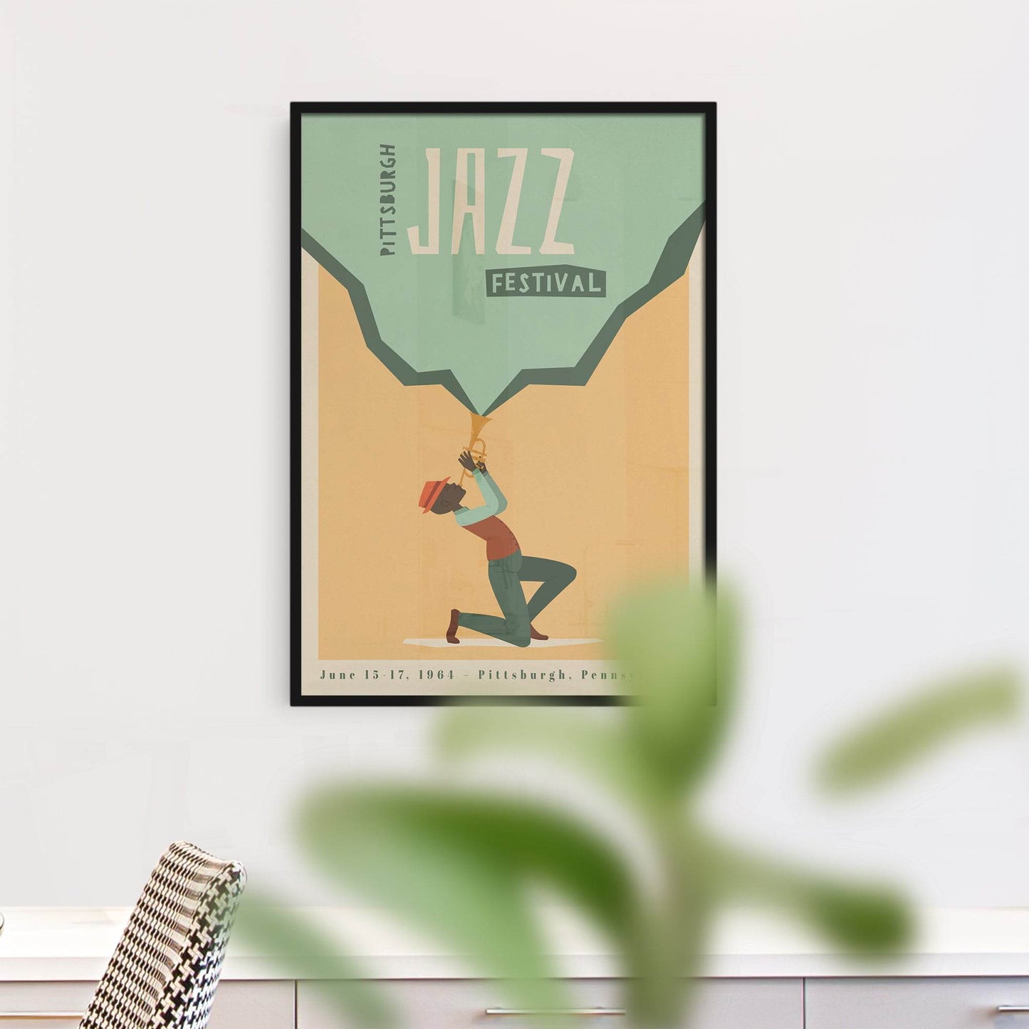 Pittsburgh Jazz Festival Poster - HypeSheriff Europe