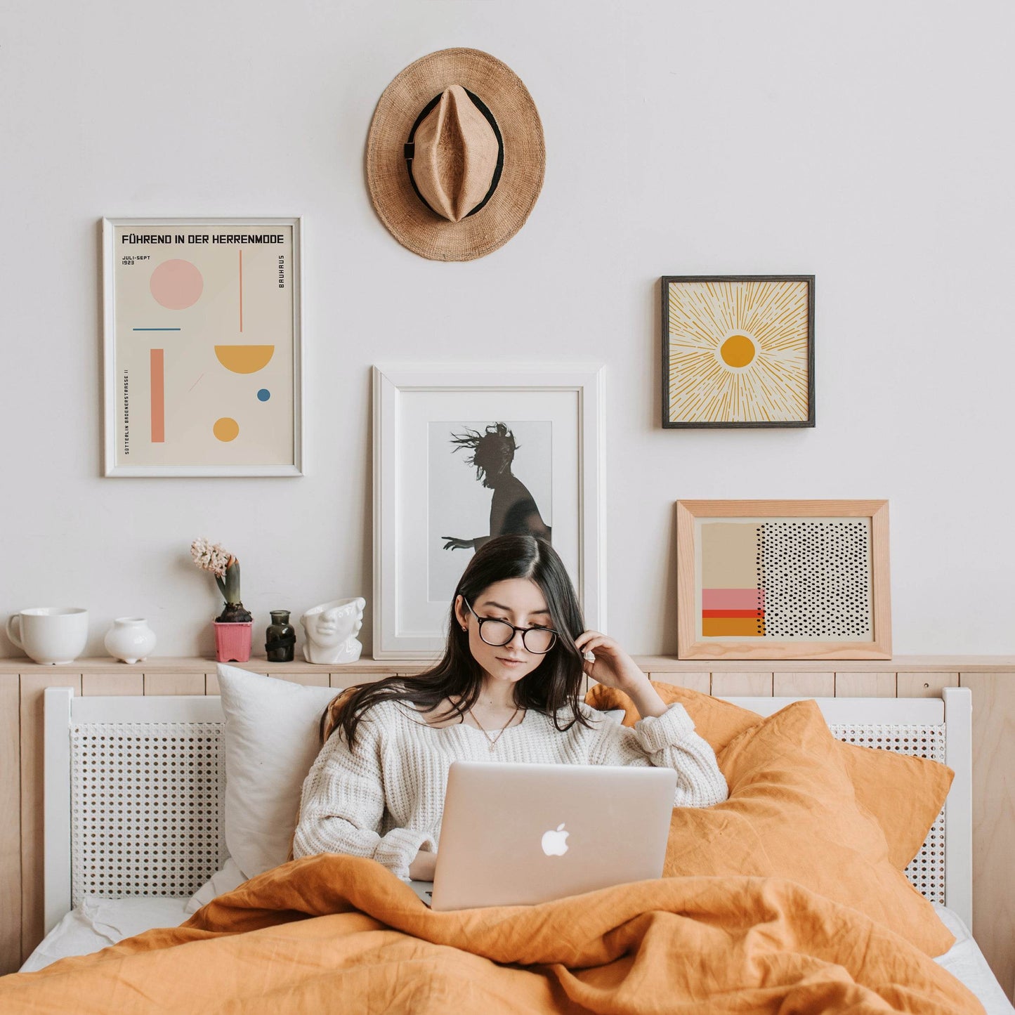 Pastel Bauhaus Poster - HypeSheriff Europe