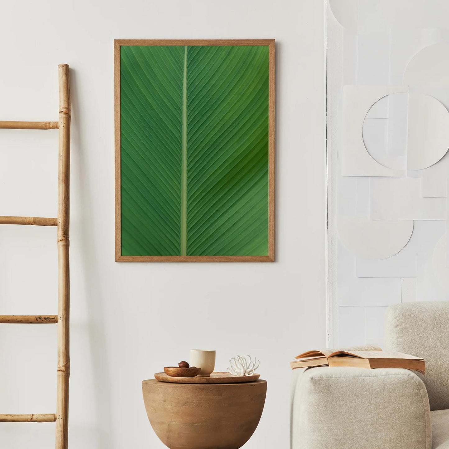Minimalist Leaf Photo Poster