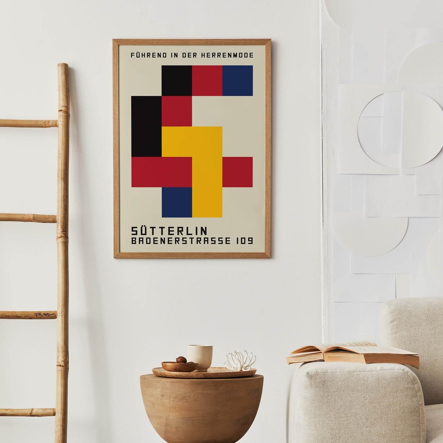 Bauhaus Exhibition Poster. Geometric Illustration Print - HypeSheriff Europe