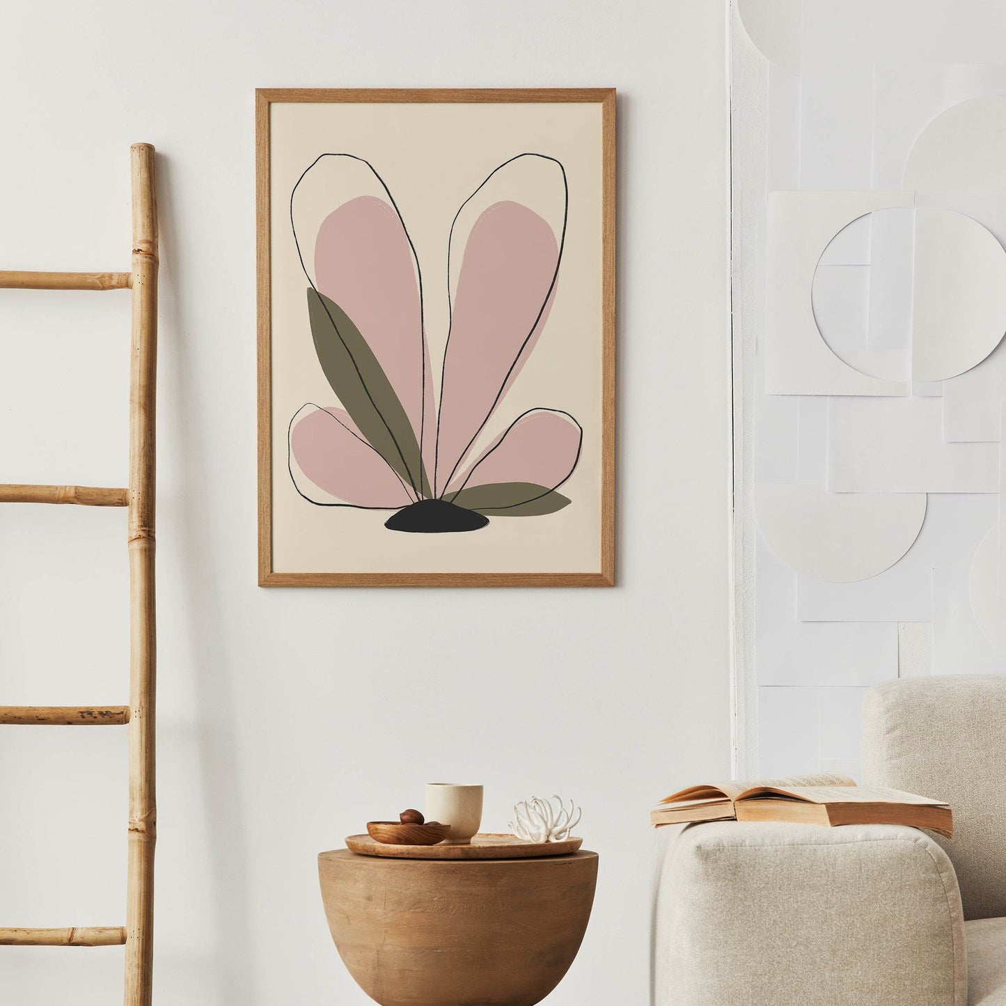 Nordic Botanica - Minimal Floral Drawing Print - HypeSheriff Europe