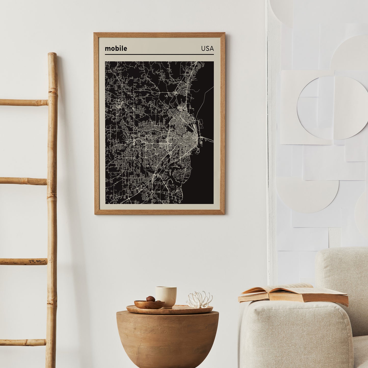 Mobile, USA - City Map Poster