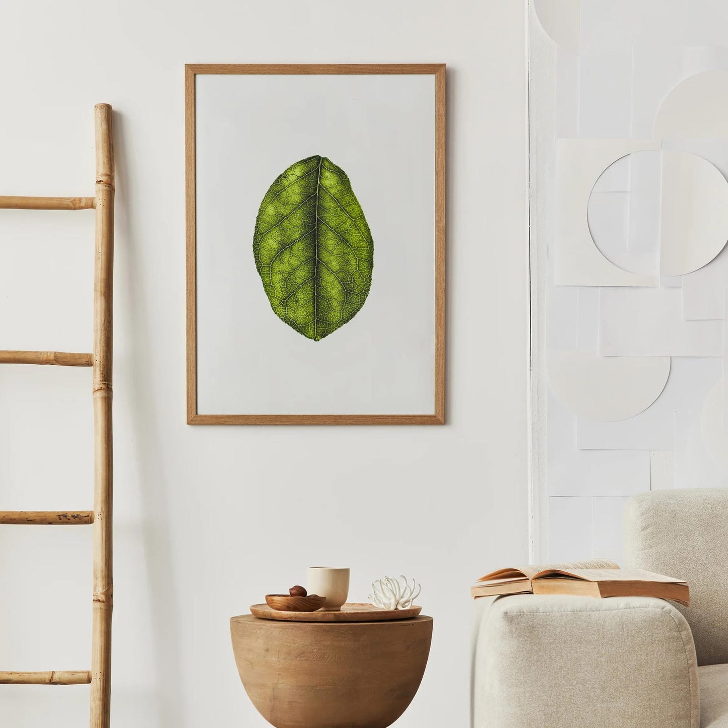 Minimalist Leaf Photography Poster