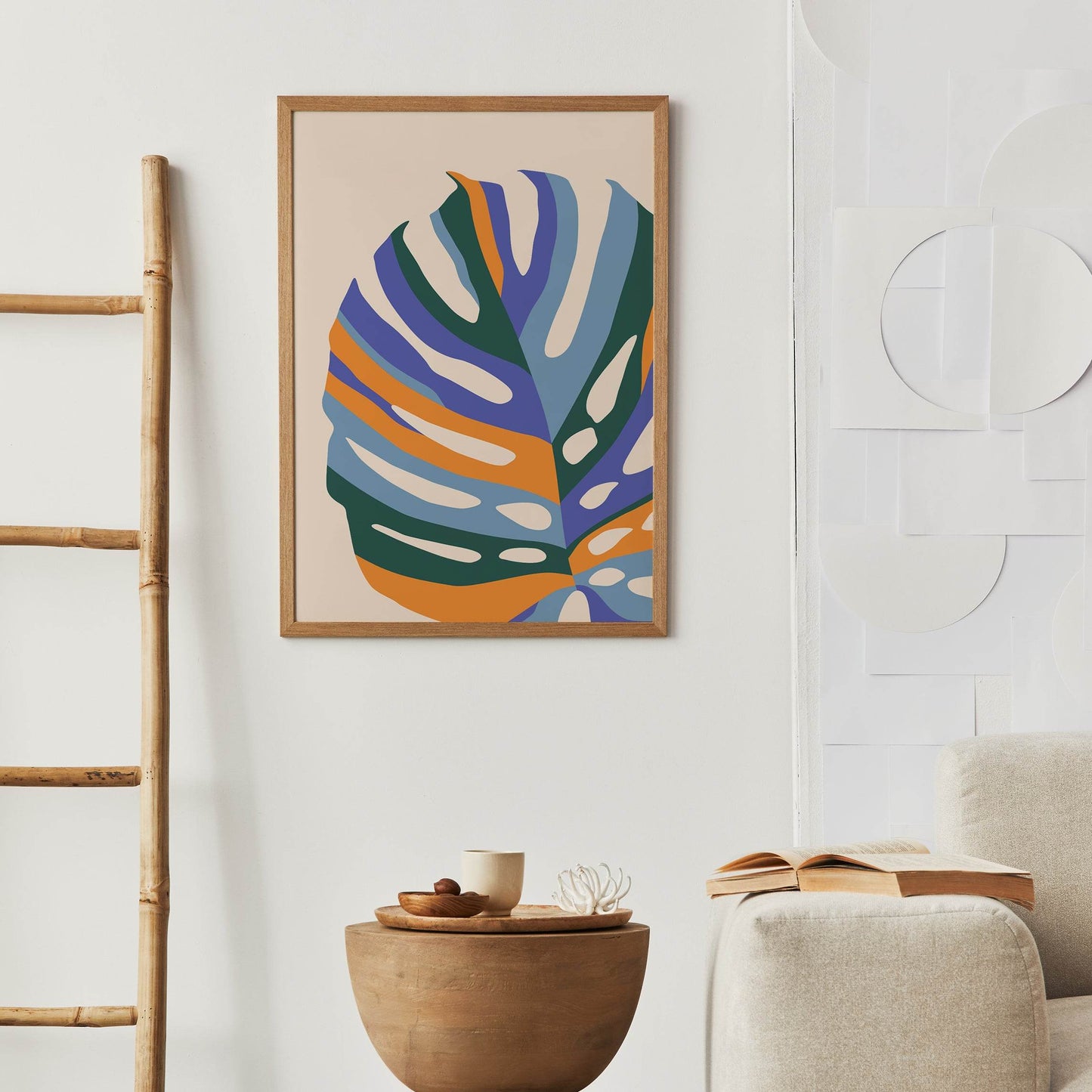 Colorful Monstera Art Poster - HypeSheriff Europe