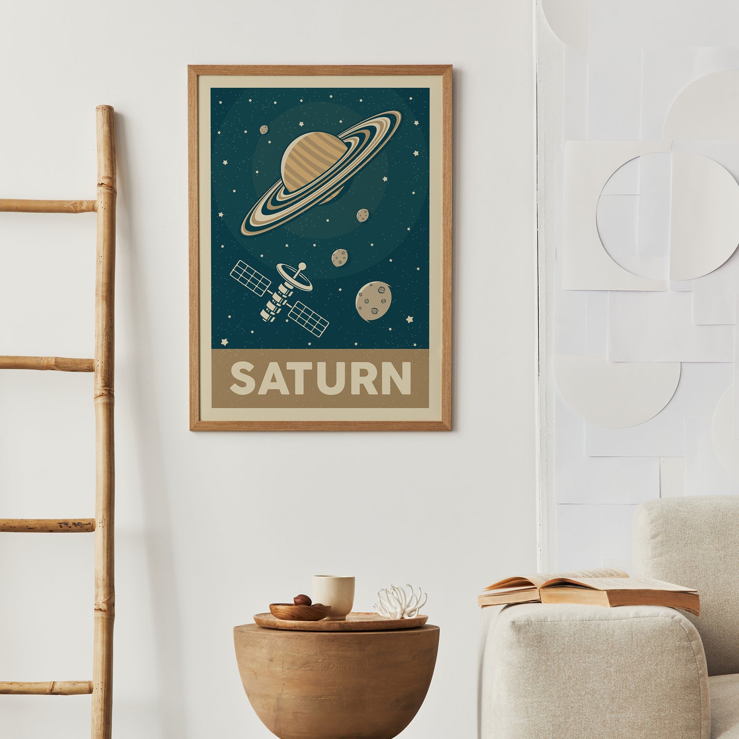 Planet Saturn Poster