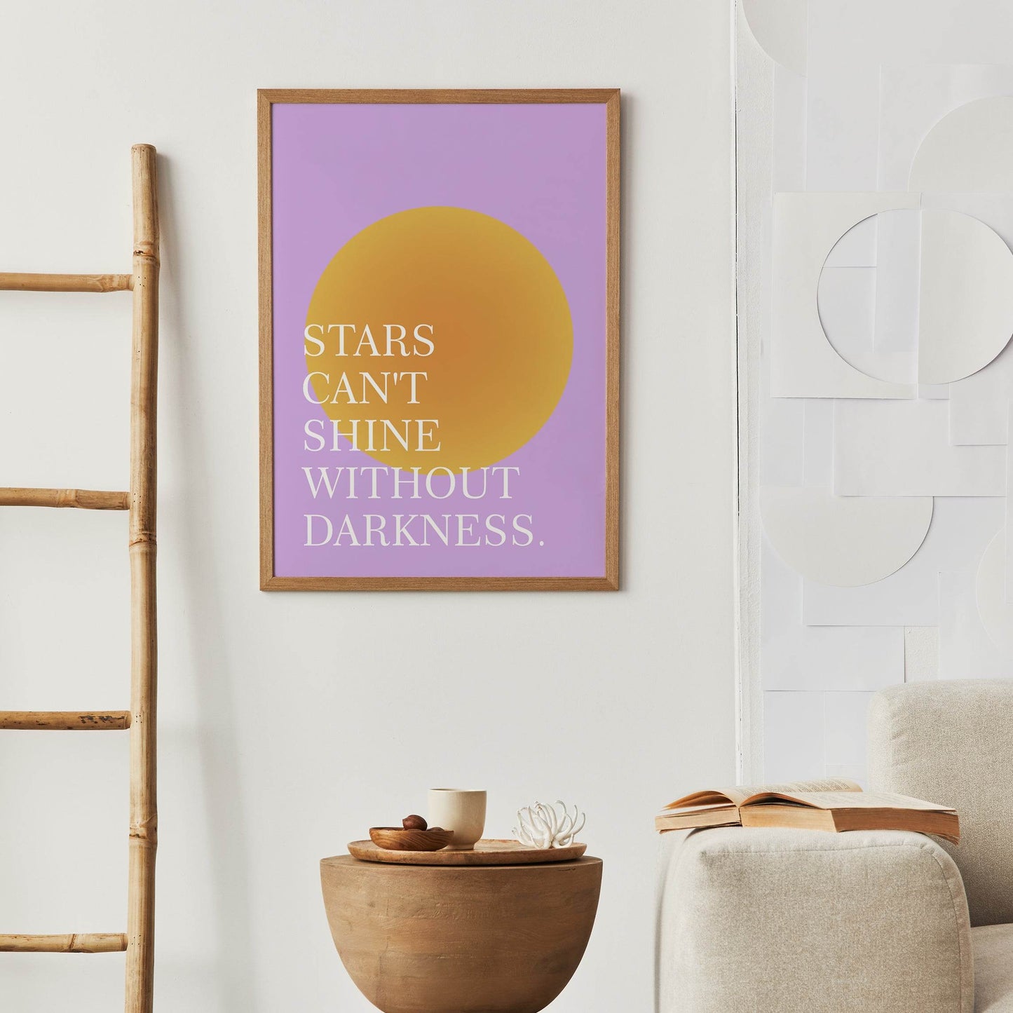 Stars can't shine without darkness Poster - HypeSheriff Europe