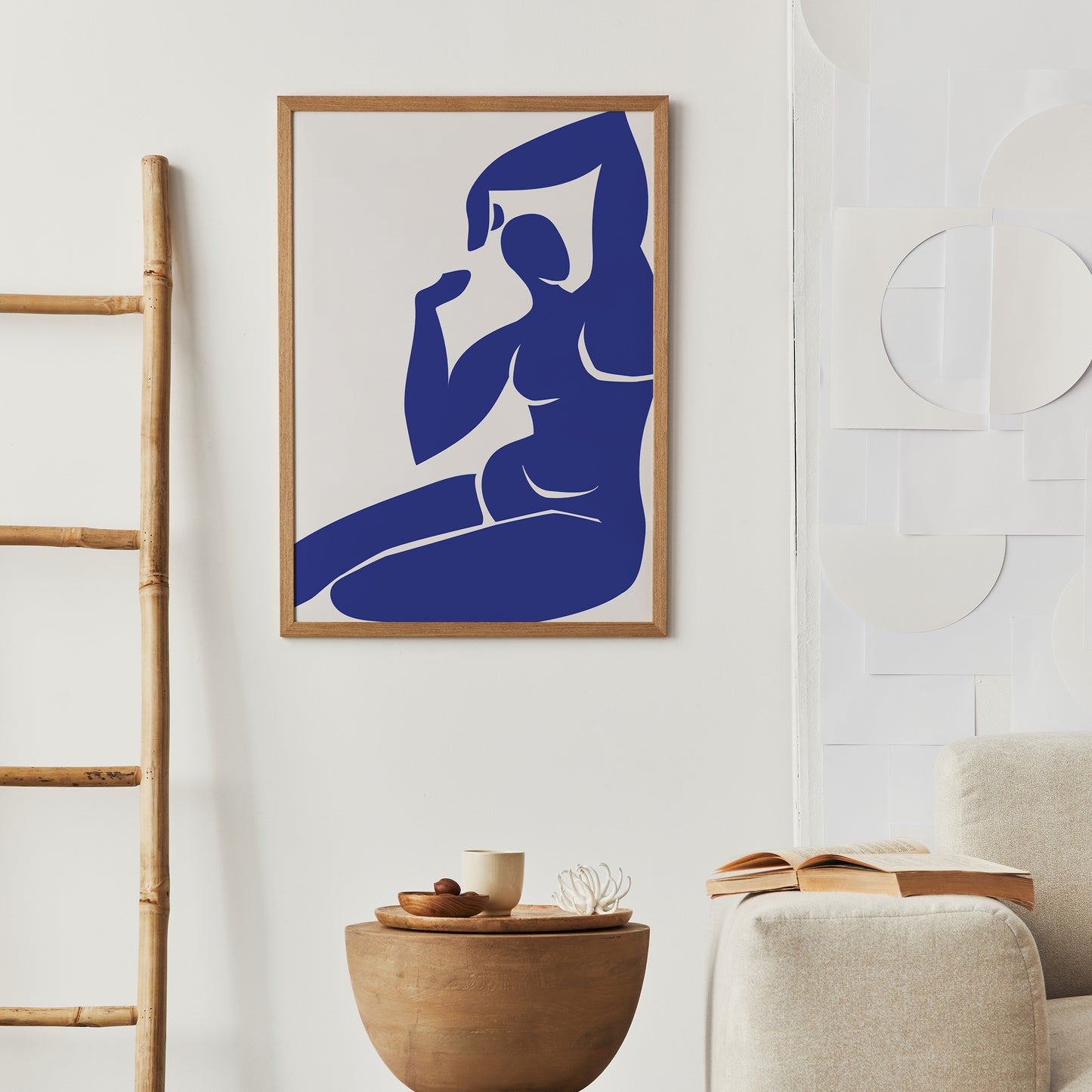 Set of 3 Blue Women Posters