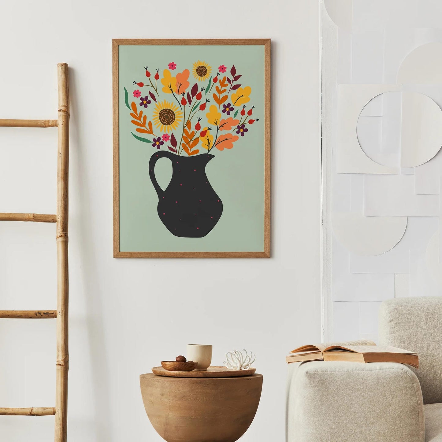 Colorful Bouquet Art Print