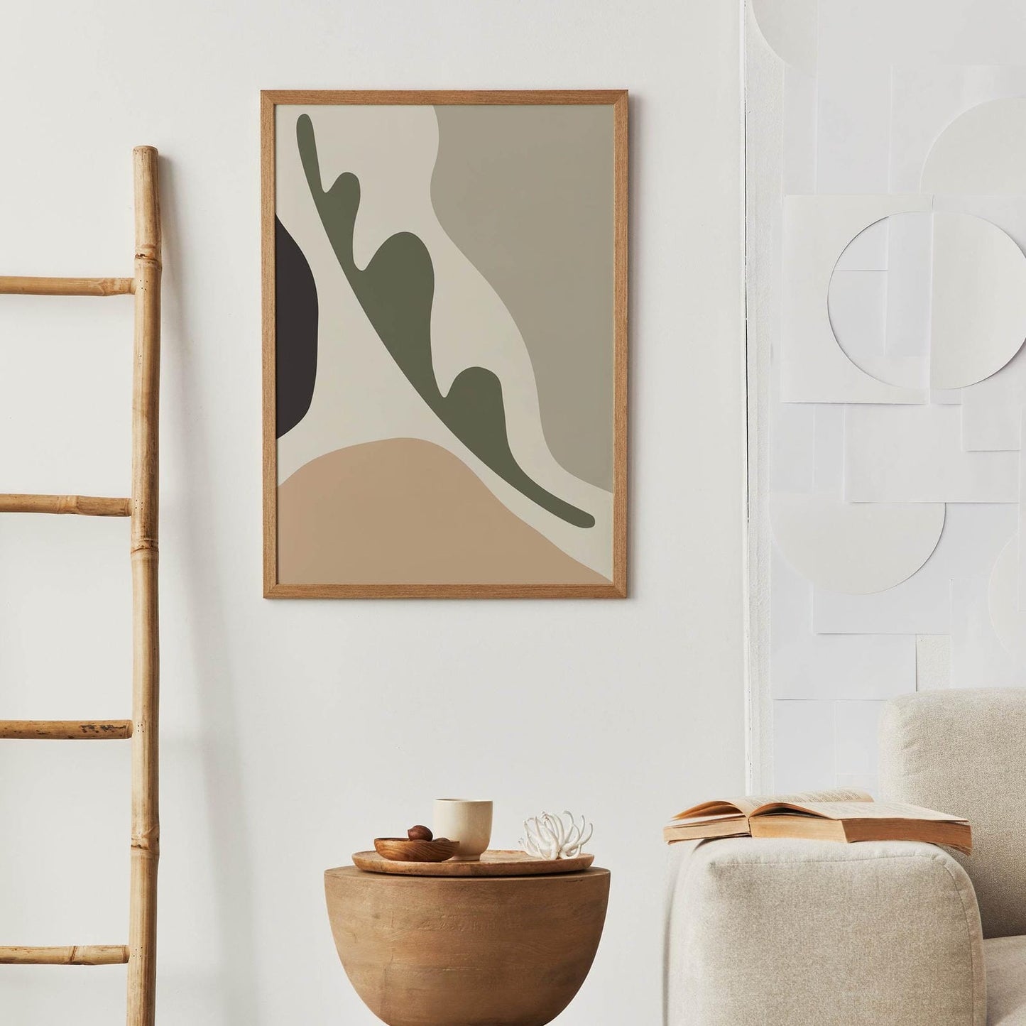Modern Organic Abstract Print - HypeSheriff Europe