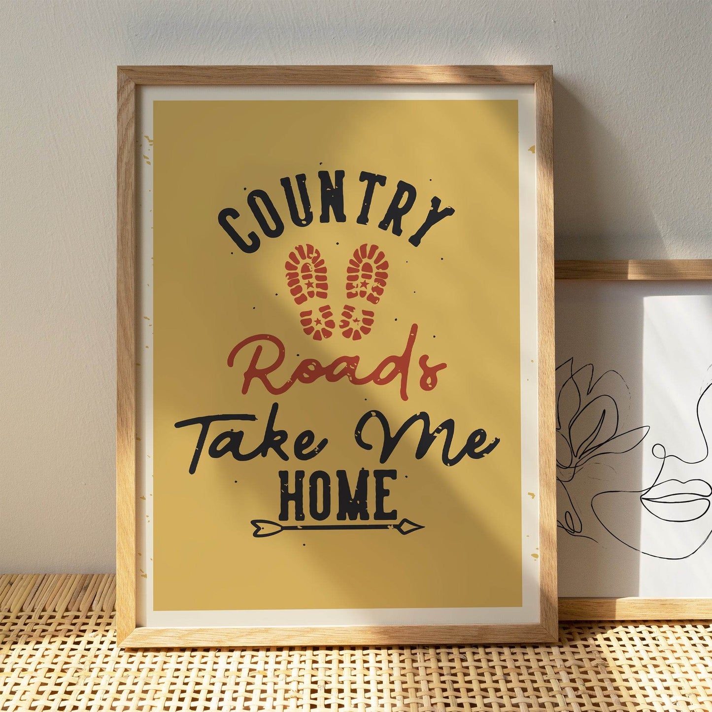 Country Roads Take me Home Poster - HypeSheriff Europe