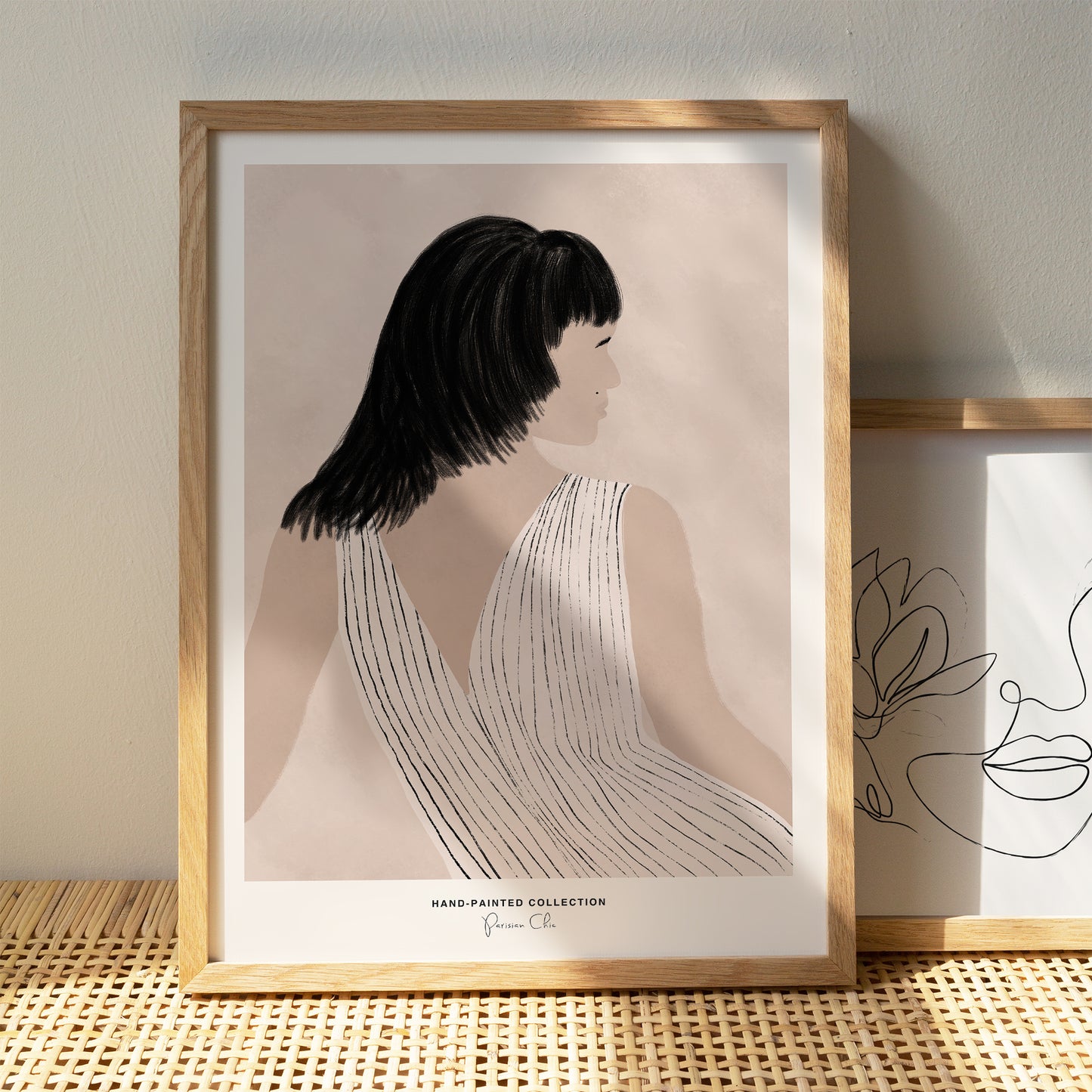 Parisian Chic | Hand-Painted Collection Poster