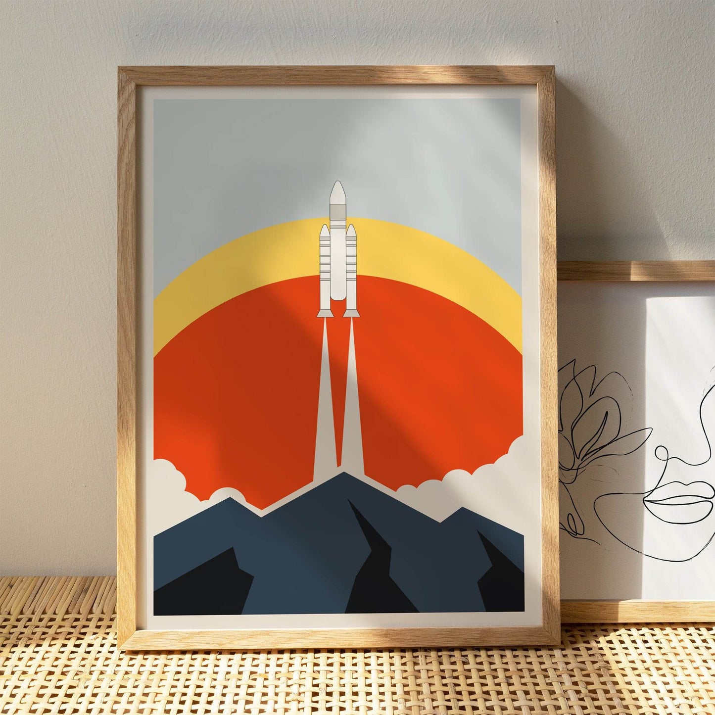 Minimalist Space Travel Poster - HypeSheriff Europe