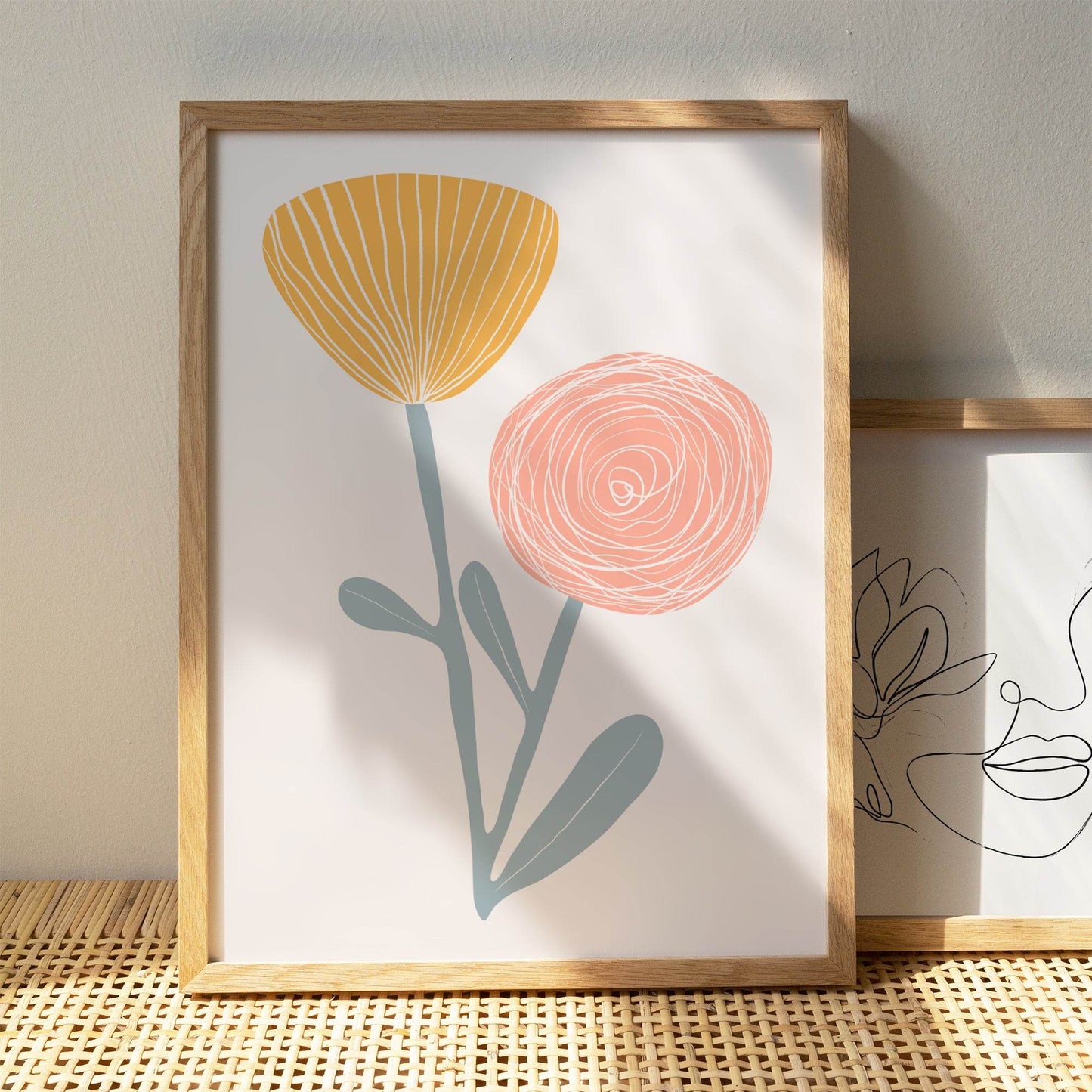 Minimal Botanical Art Print - HypeSheriff Europe