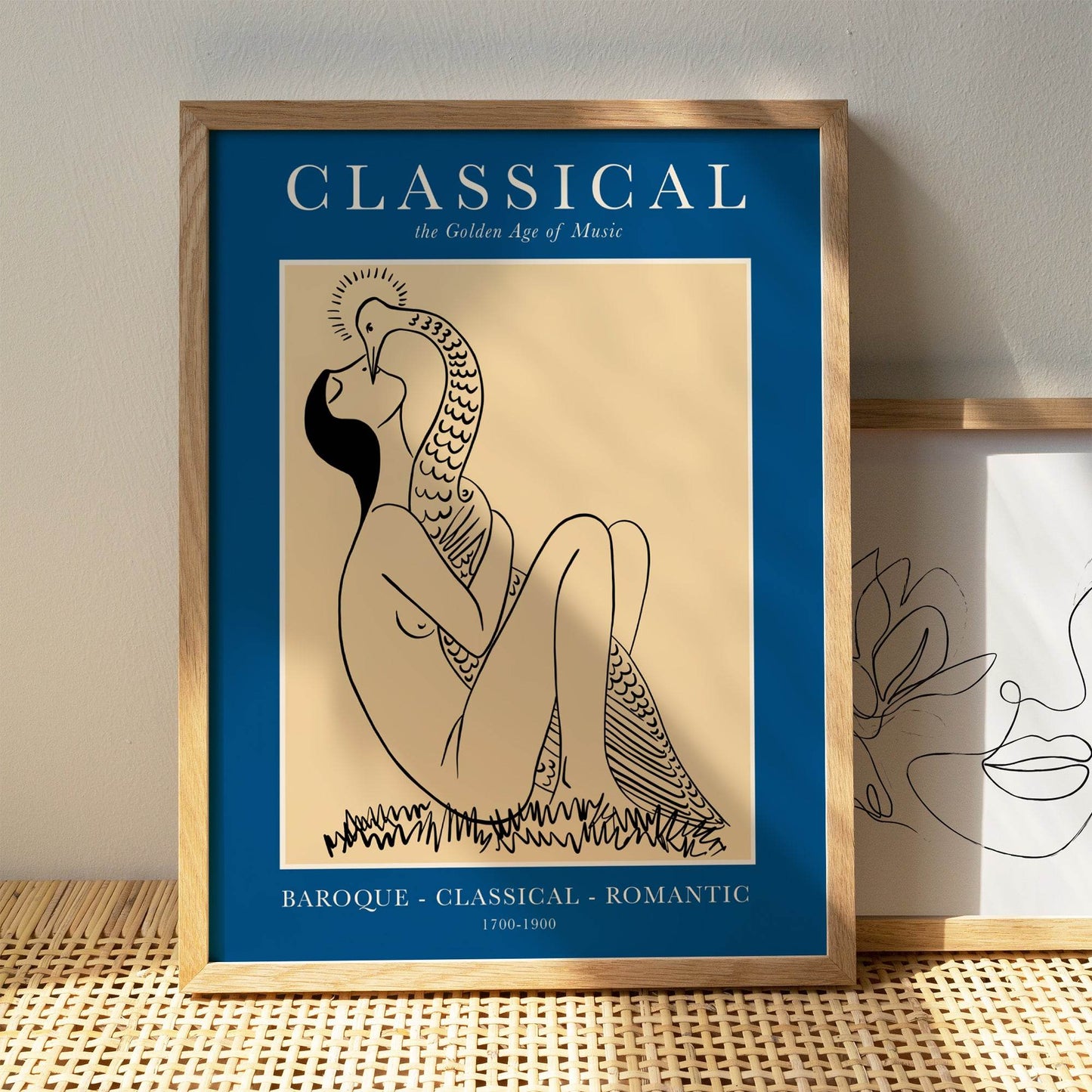Art Nouveau Music Print - HypeSheriff Europe