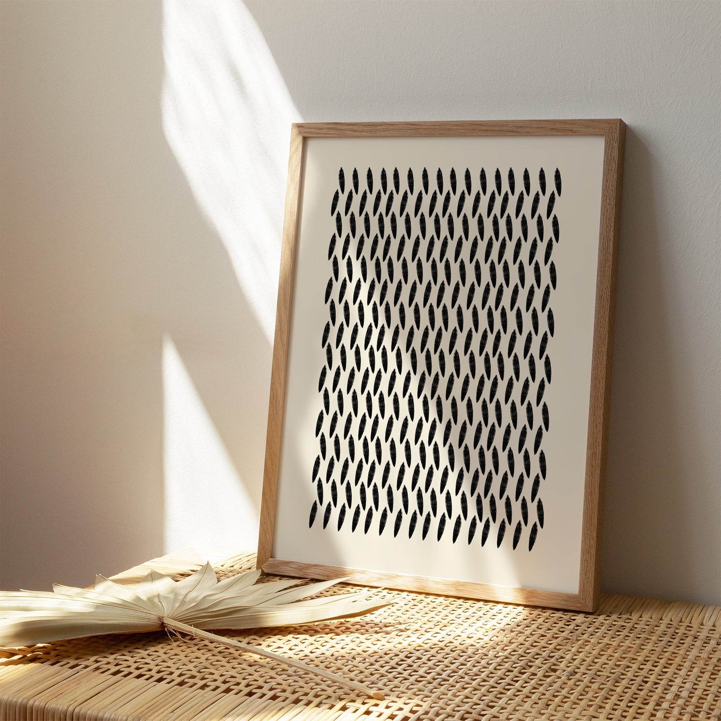 Black and White Mid Century Modern Print - HypeSheriff Europe