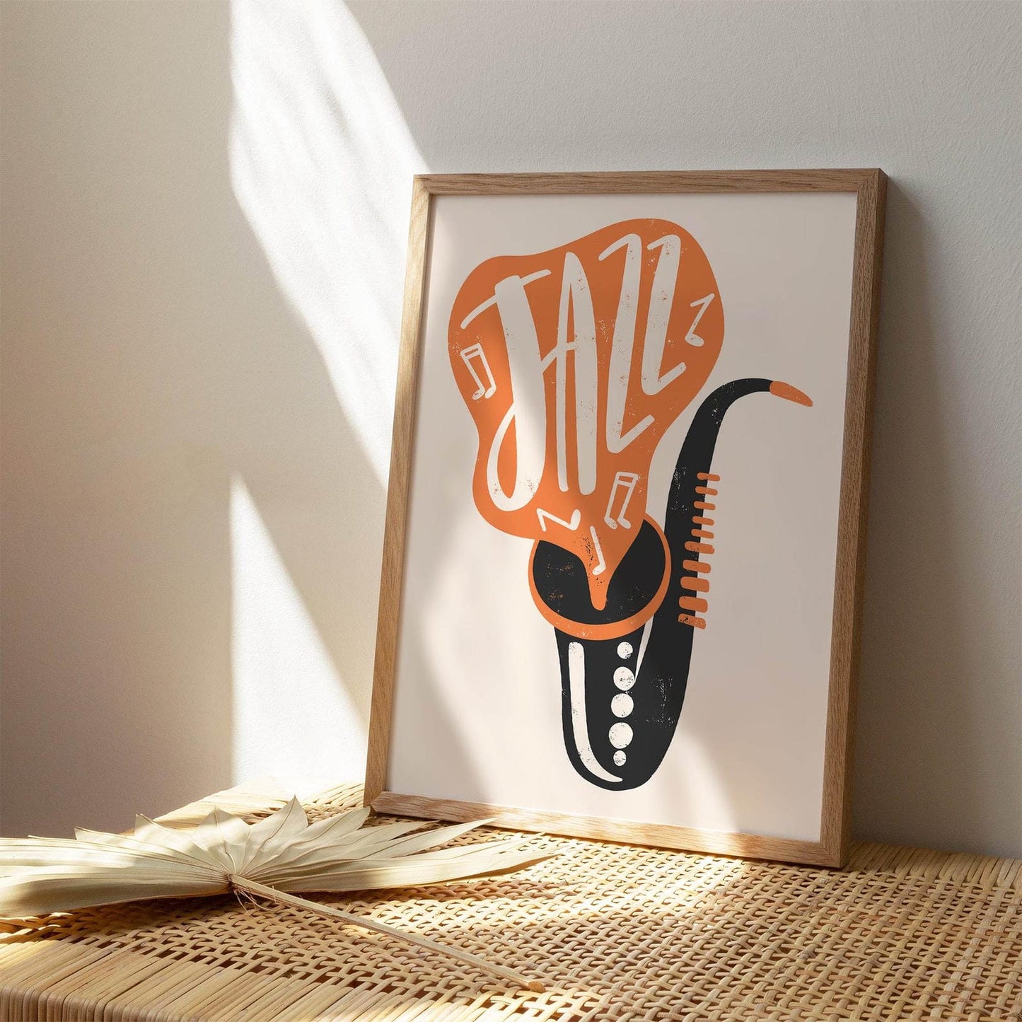 Saxophone Jazz Illustration - Poster Print - HypeSheriff Europe