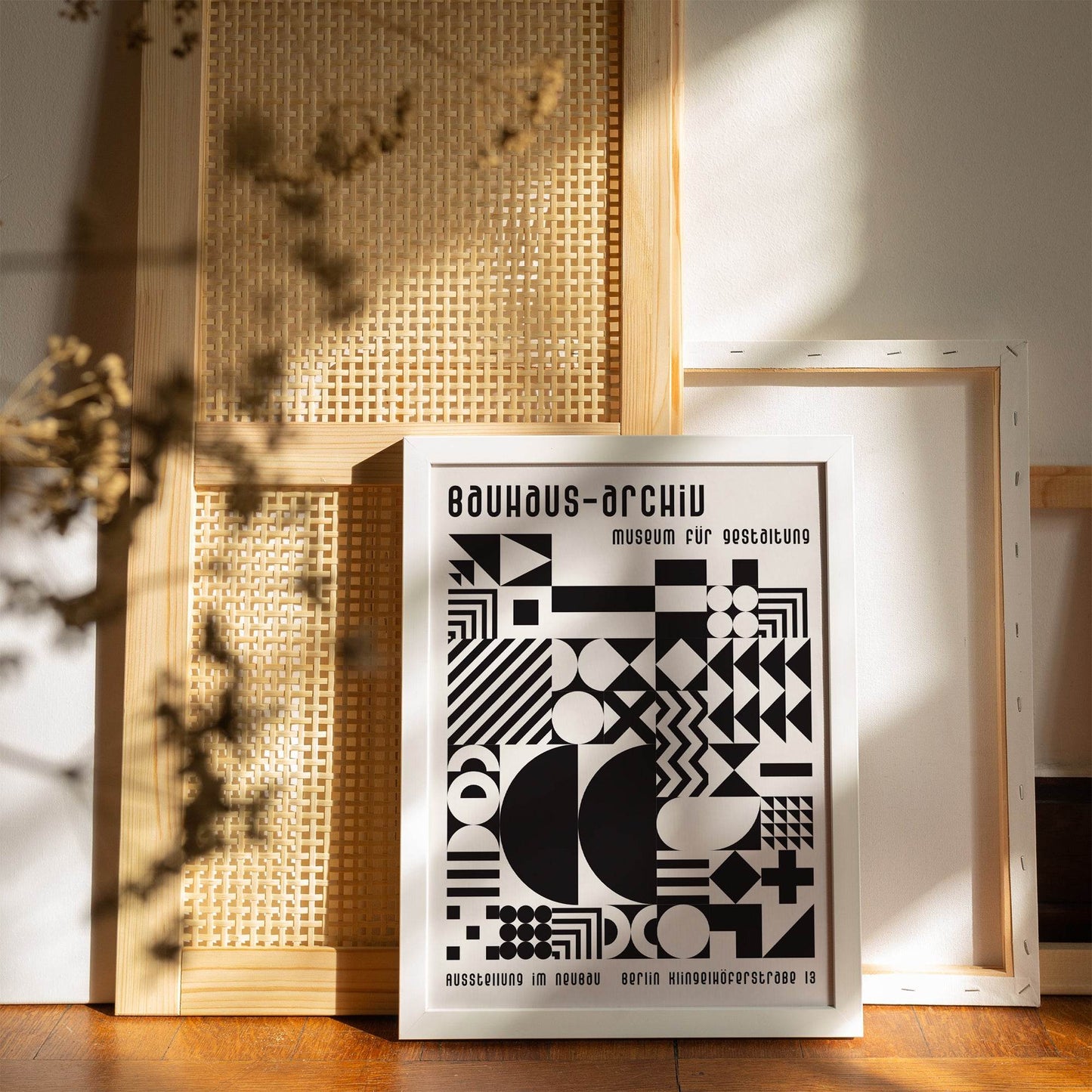 Black & White Bauhaus-Archiv Poster - HypeSheriff Europe