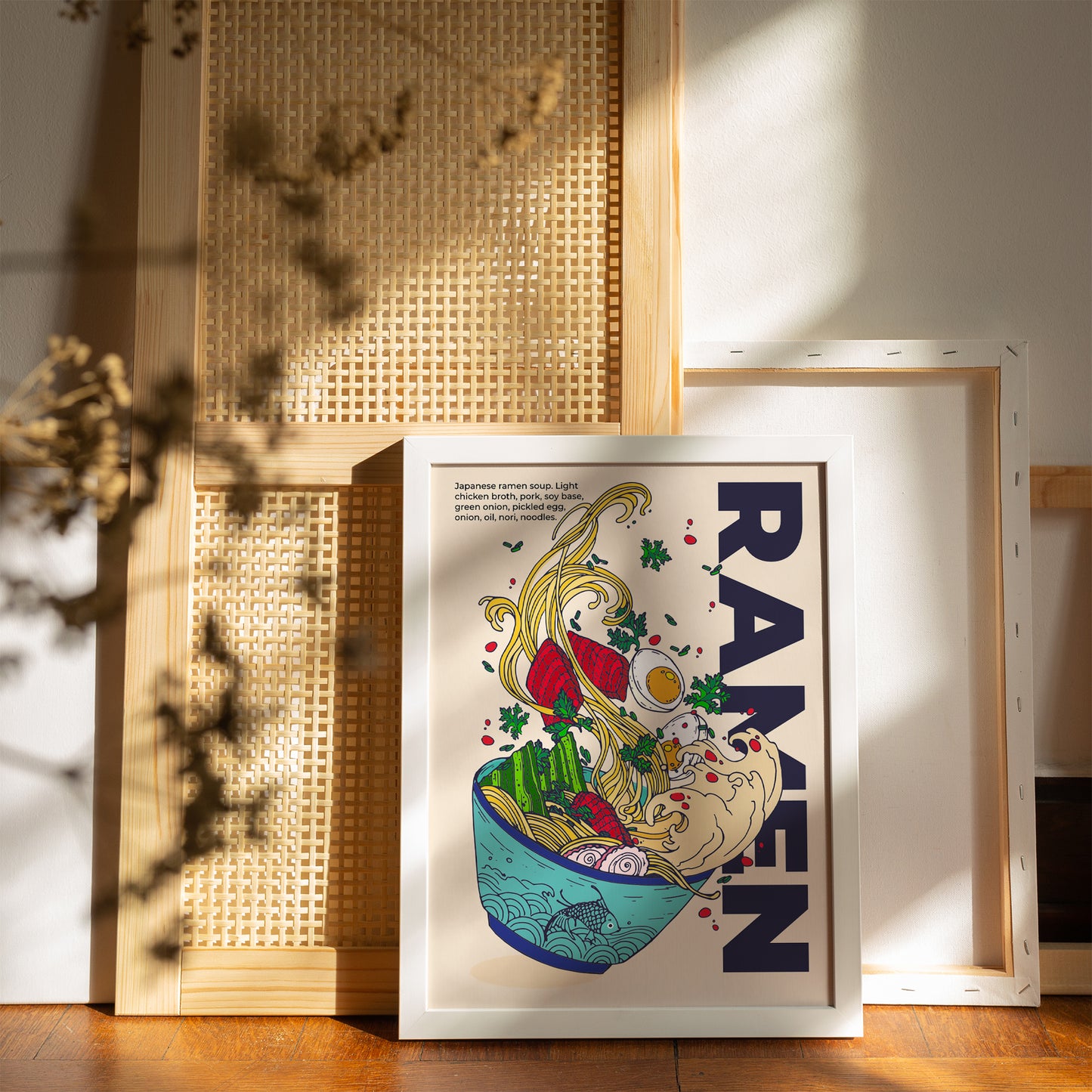 Japanese Ramen Poster Print