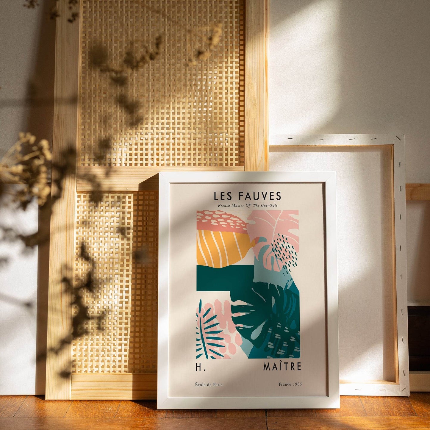 Vintage Floral Art Print - HypeSheriff Europe