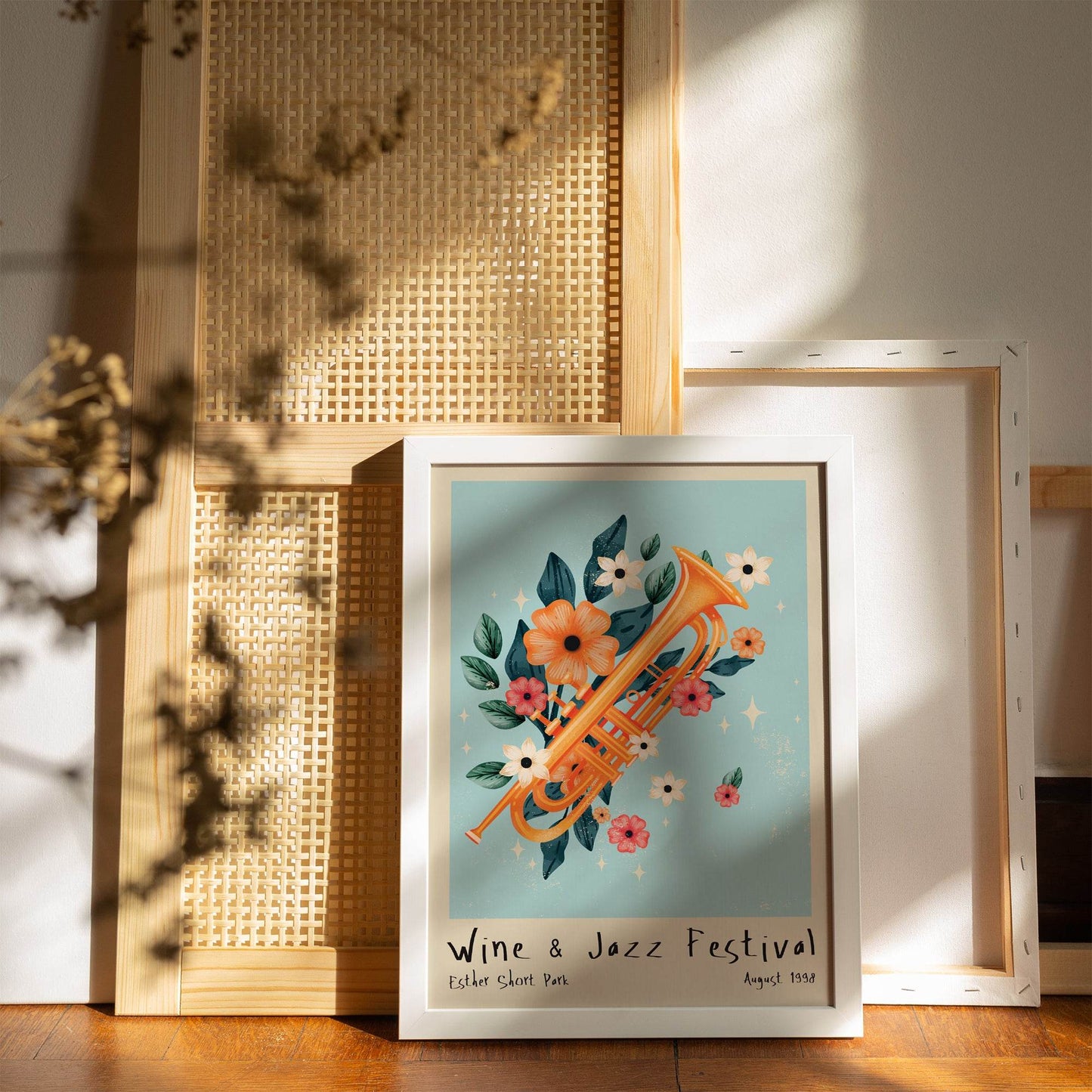 Framed Vintage Jazz Poster Reprint - HypeSheriff Europe