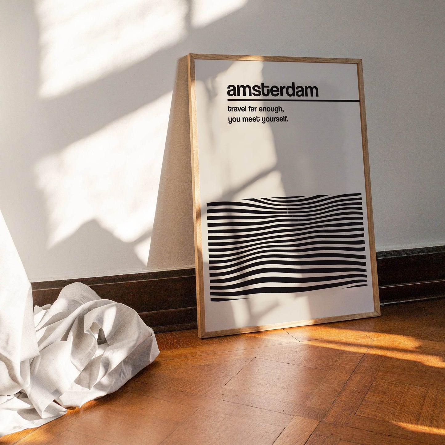 Amsterdam Travel Poster - HypeSheriff Europe