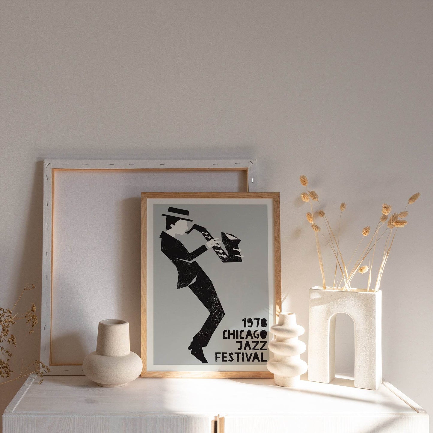 1978 Chicago Jazz Festival Poster - HypeSheriff Europe