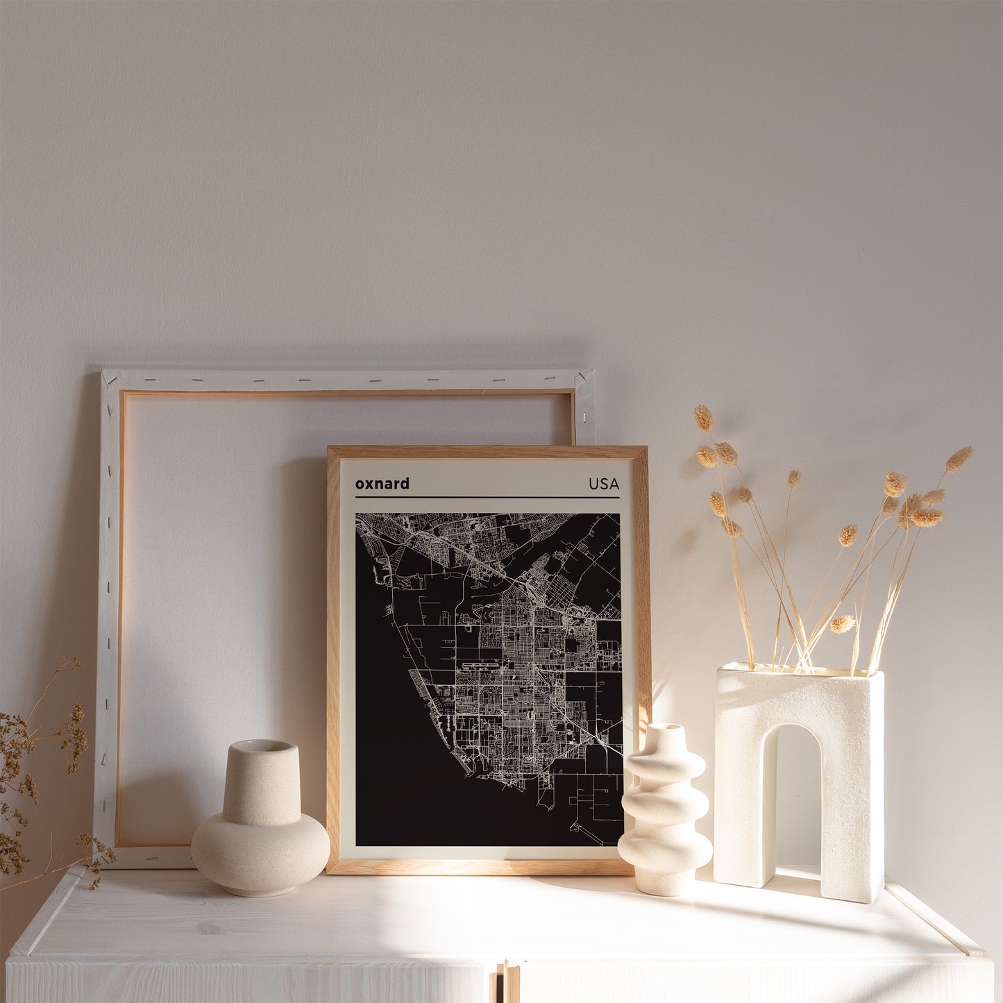 City Of Oxnard, USA - Map Poster