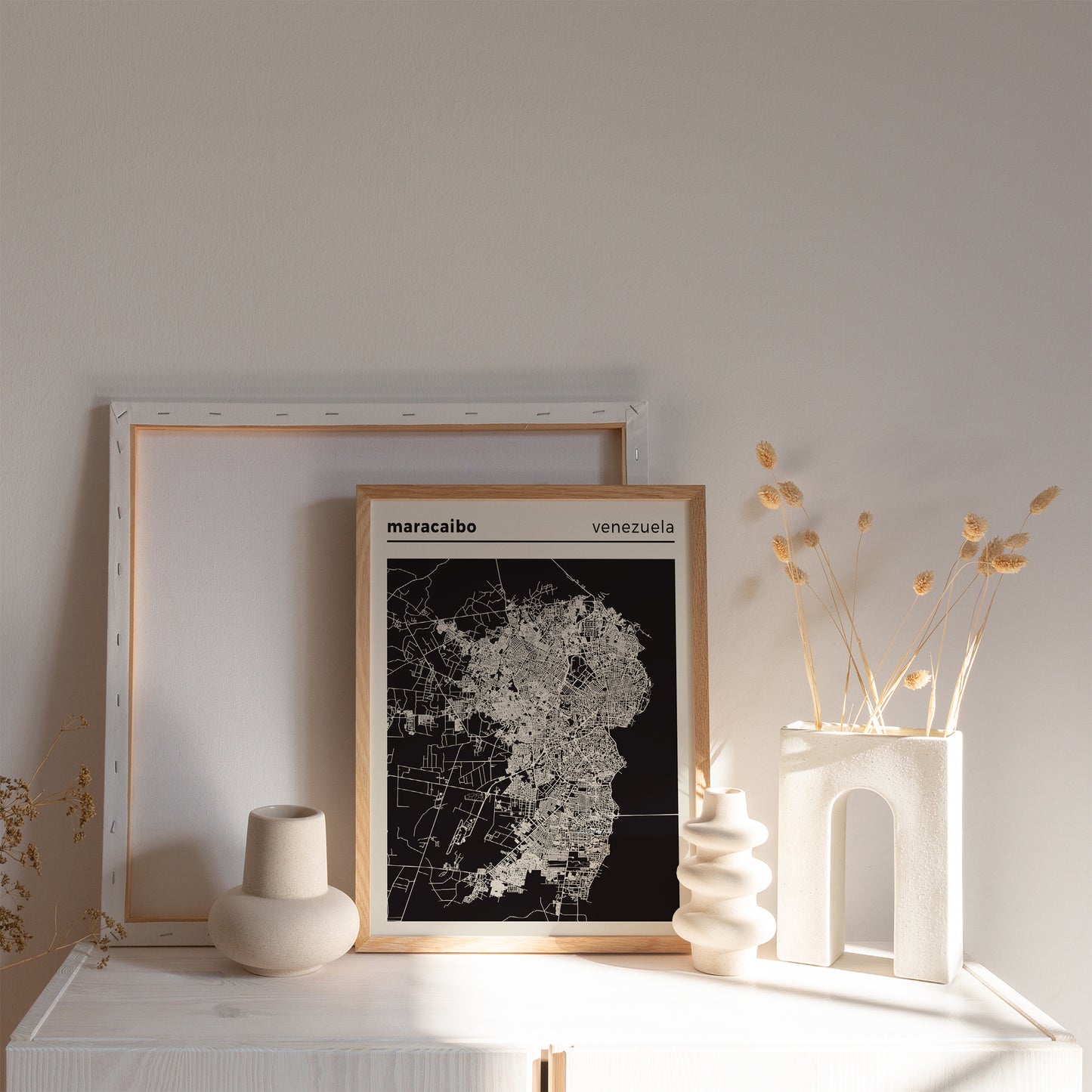 Maracaibo, Venezuela - City Map Poster