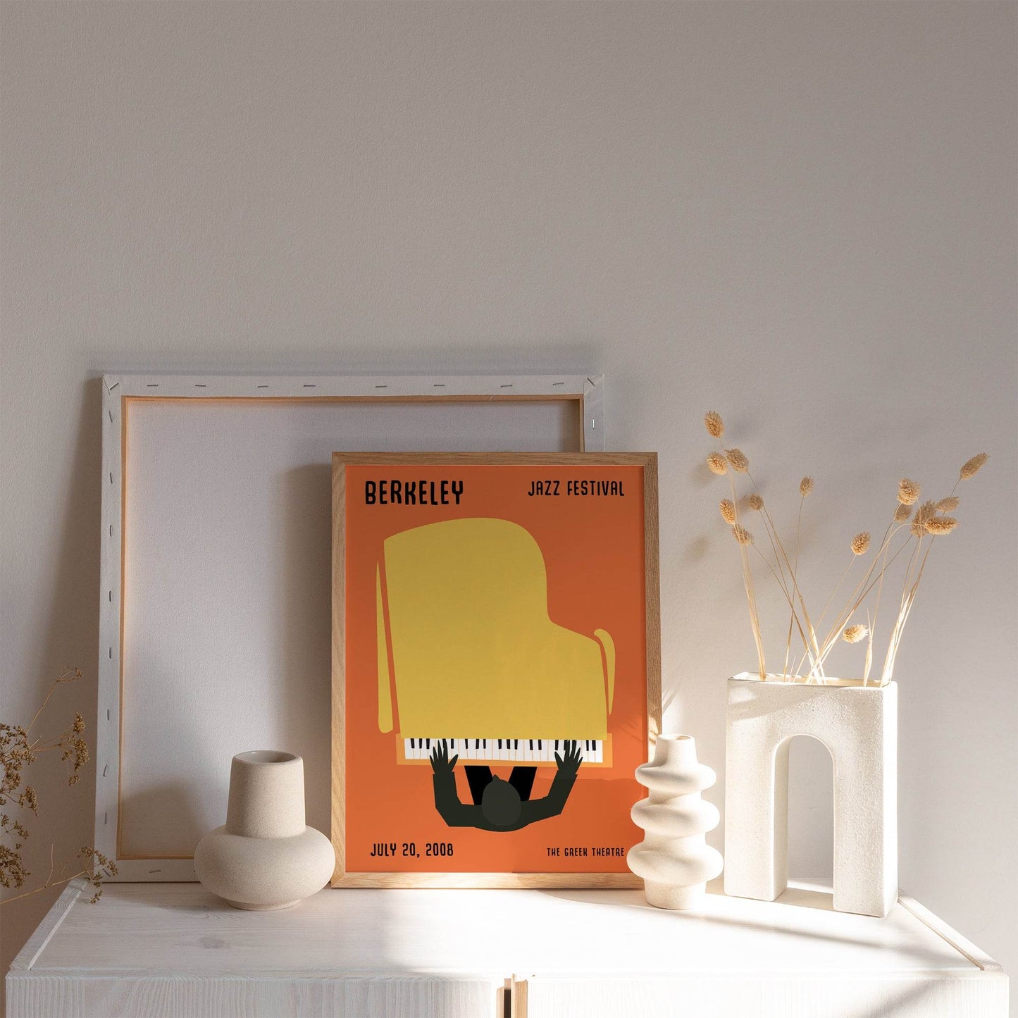 Berkeley Jazz Festival Poster Print - HypeSheriff Europe