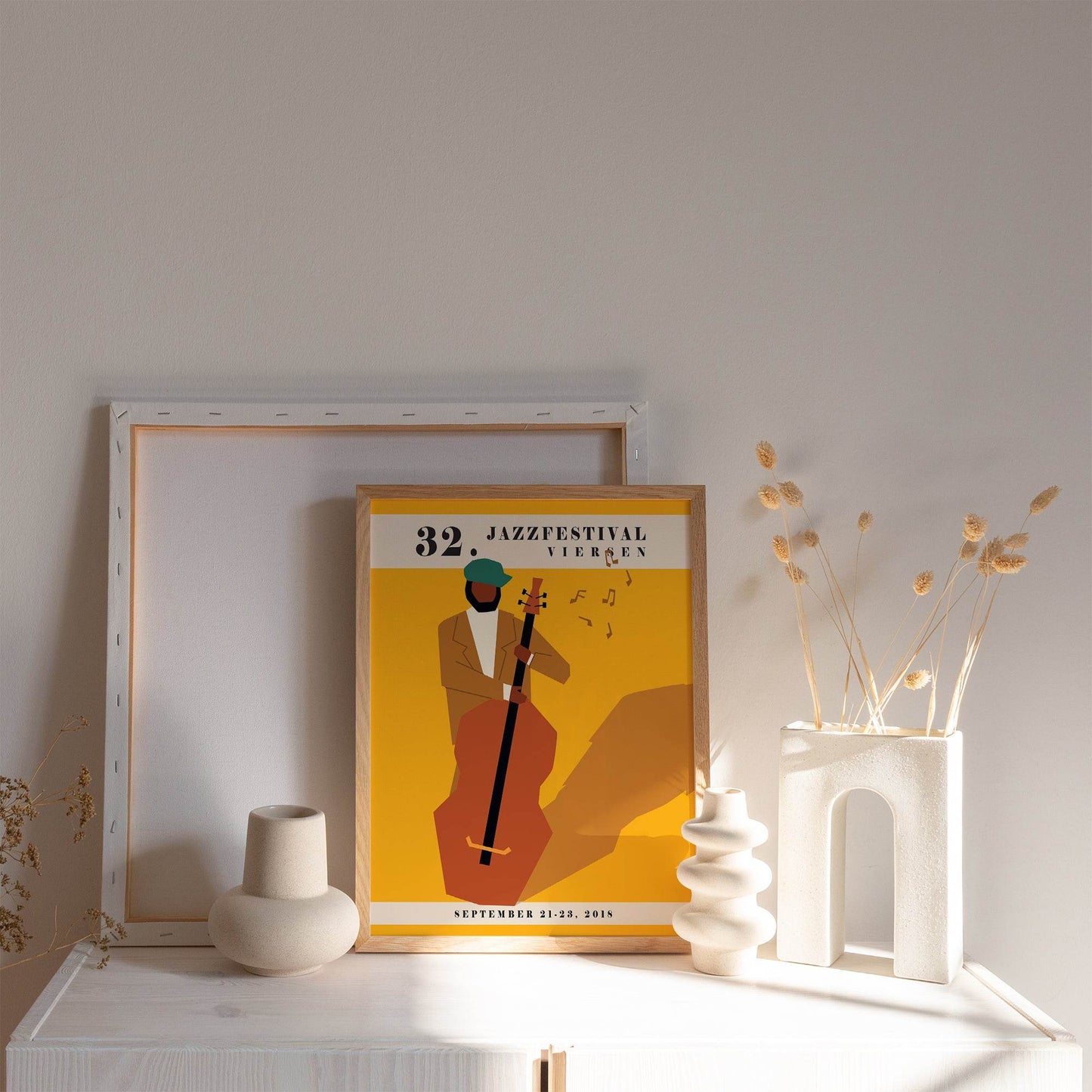 Jazz Festival Art Poster - HypeSheriff Europe